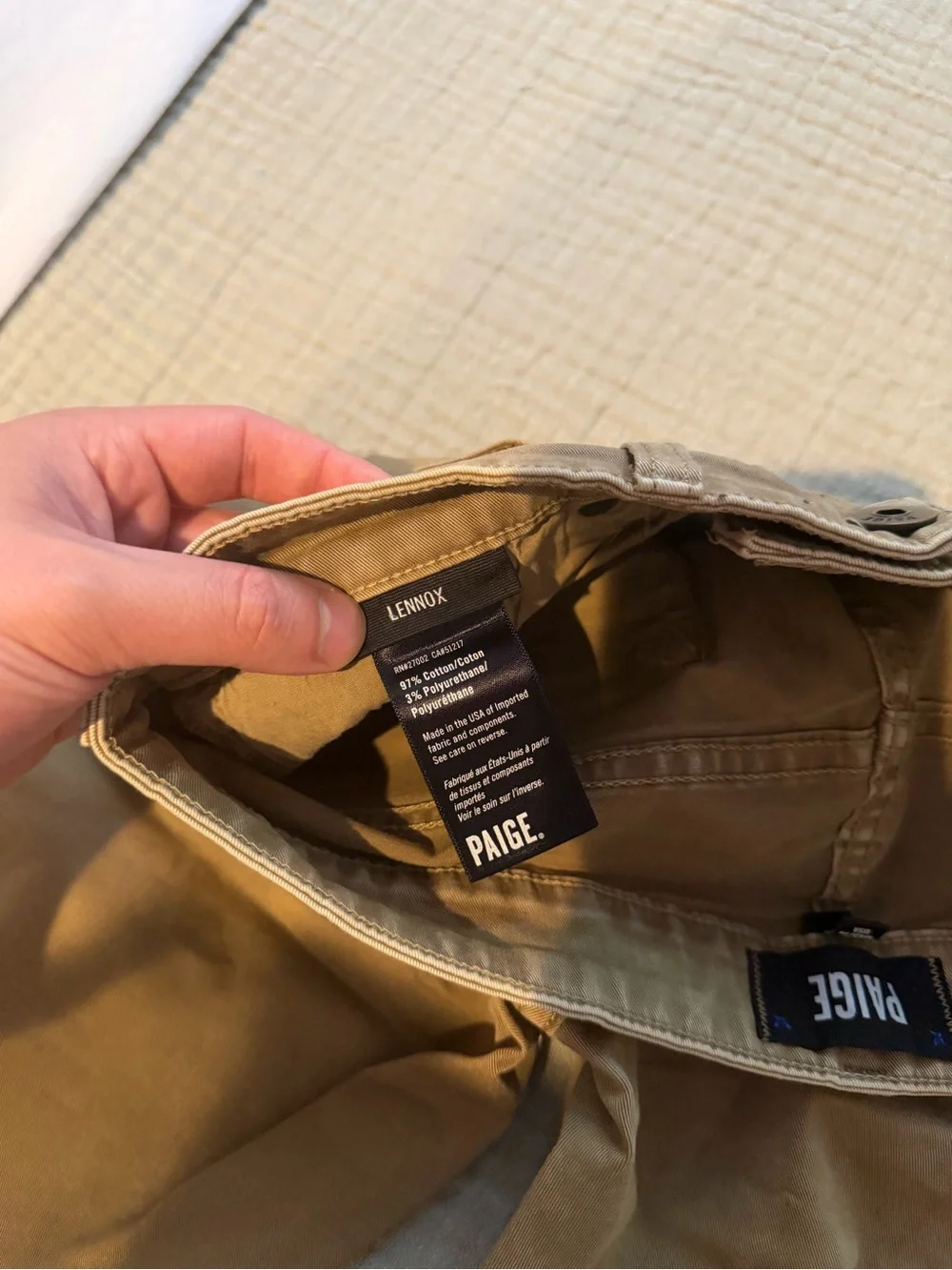 PAIGE they but khaki
